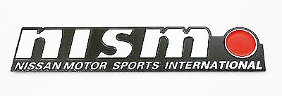 Aluminum Emblem Badge Fit For Nissan Nismo Skyline GTR GTS RB26 RB25 R34 R33