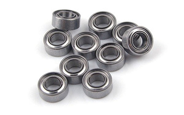 10x Premium 4x10x4 Metal Shield RC Miniature Ball Bearing Metric HopUp Heli Toy