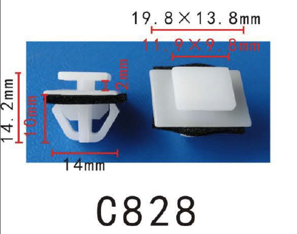 20Pcs Fit Hyundai Kia 87756-2E000 Side Moulding and Exterior Trim Clips