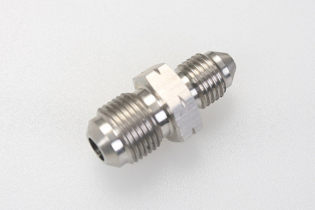 AN3 to M12x1.0 Metric Stainless Brake Fittings Adapter 3/8x24 UNF 3AN