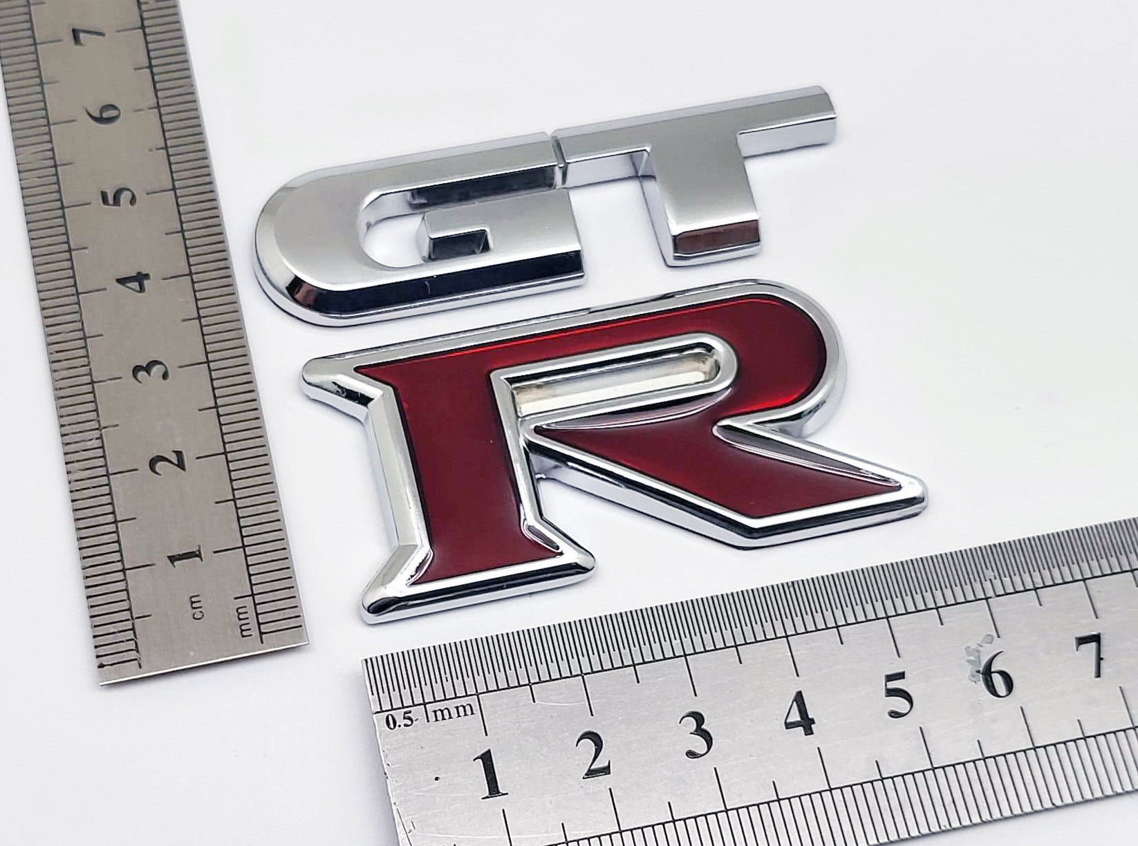 Trunk Badge Emblem Fit Nissan Skyline R35 GT-R , New GTR , Metal Made