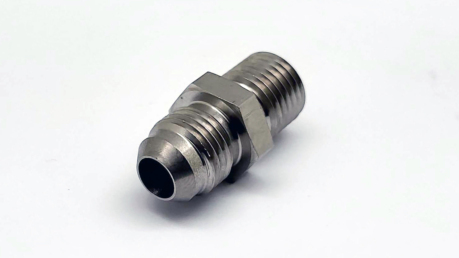 AN6 AN-6 to M14x1.5 Metric Stainless Brake Fittings Adapter 9/16x18 UNF