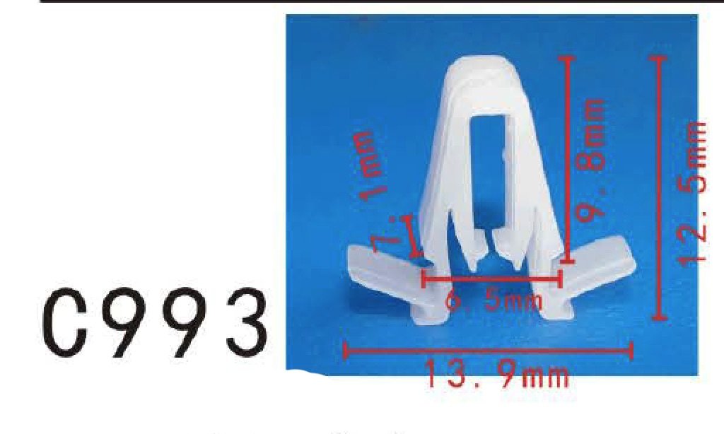 20Pcs Fit Toyota TACOMA Highlander Tundra 67771-58010 Door Garnish Moulding Clip