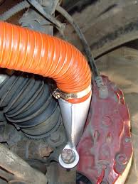 51mm 2" Silicone Air Ducting Flexible Brake Cold Induction Intake Pipe Hose 1M