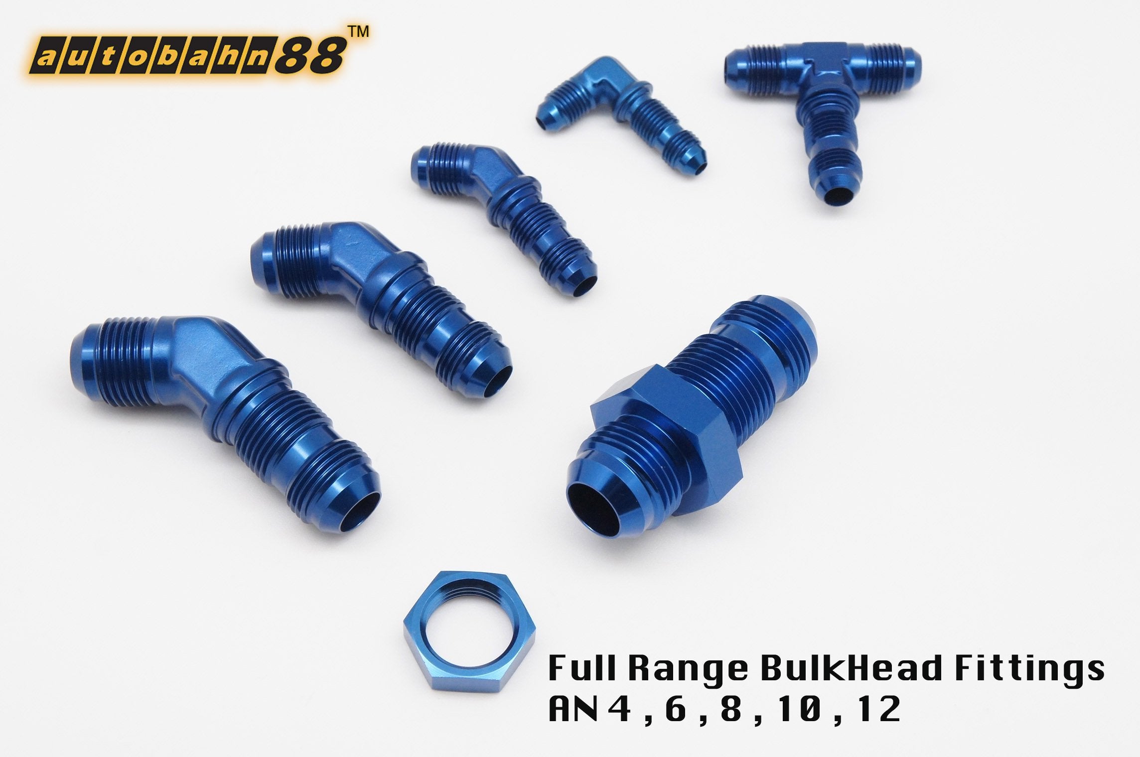 AN -6 AN6 Female to Female Forged 90 degree Fittings Flare Union Adaptor JIC 6