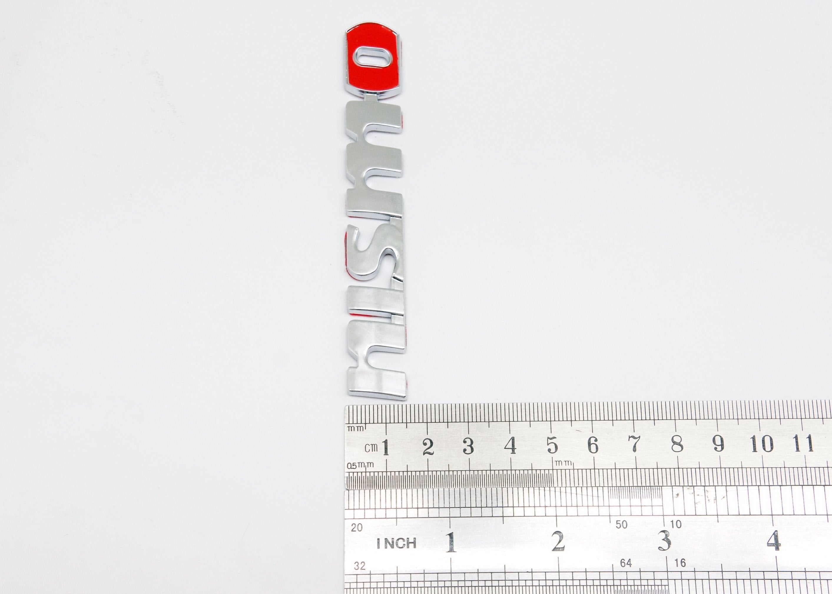 Fit Nissan NISMO Plastic Chrome Badge Emblem, For Skyline GTR Fairlady Z 370Z