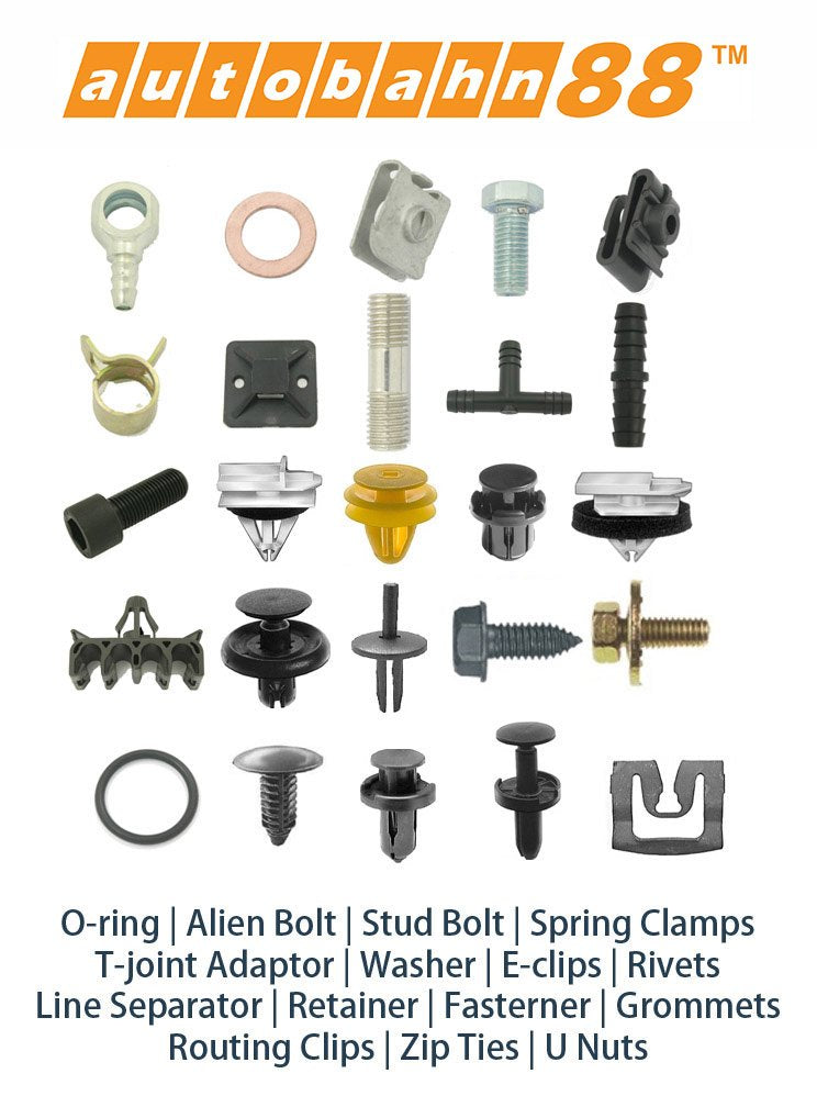 10pcs Fit TOYOTA RAV4 Rear Back Door Stop Rubber Grommet Cushion 9054109108