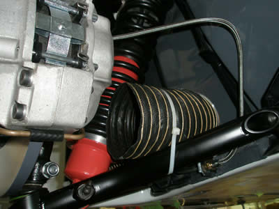 51mm 2" Silicone Air Ducting Flexible Brake Cold Induction Intake Pipe Hose 1M