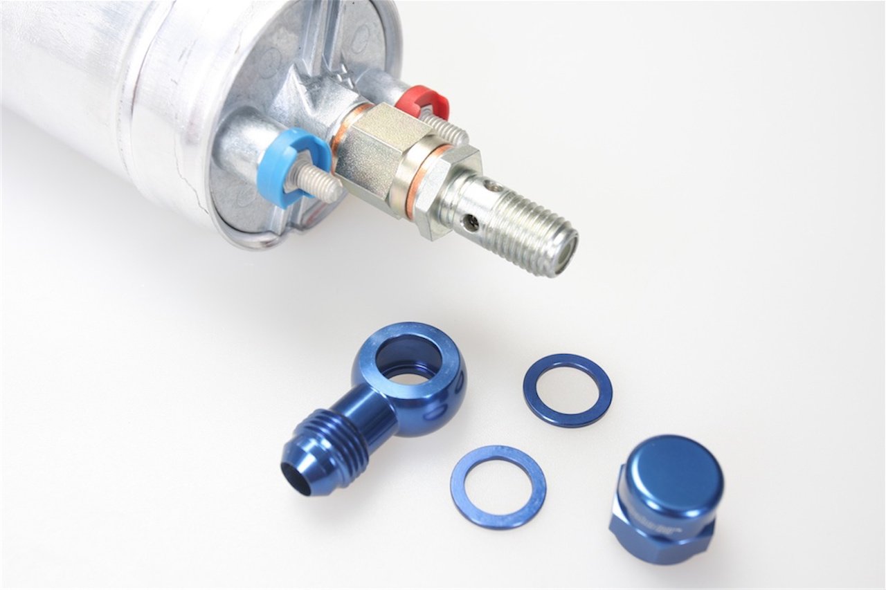 AN-8 AN8 Banjo adaptor Design for Bosch 044 fuel pump OUT stock check valve