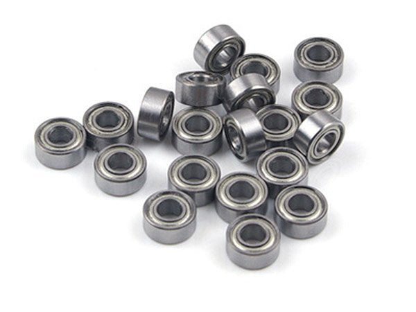 20x Premium 5x8x2.5 Metal Shield RC Miniature Ball Bearing Metric HopUp Toy
